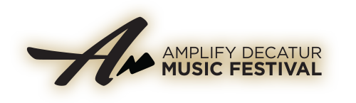 Amplify Decatur Music Festival logo