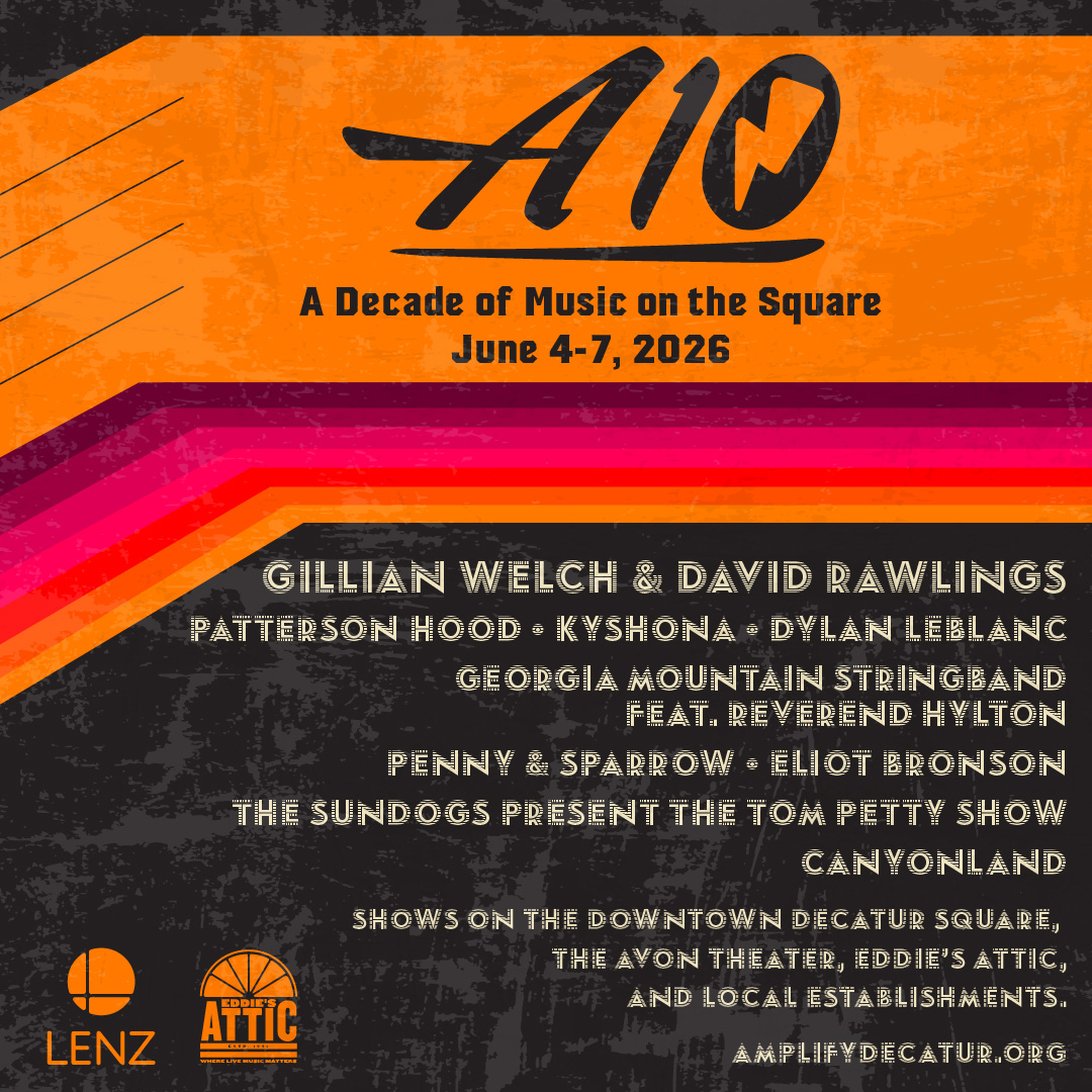 Amplify Decatur Music Festival 2026 poster